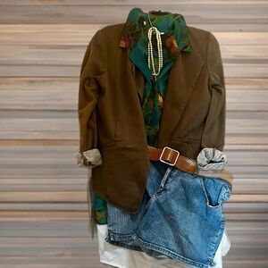 St John’s Bay Stretch Denim Shorts size 12